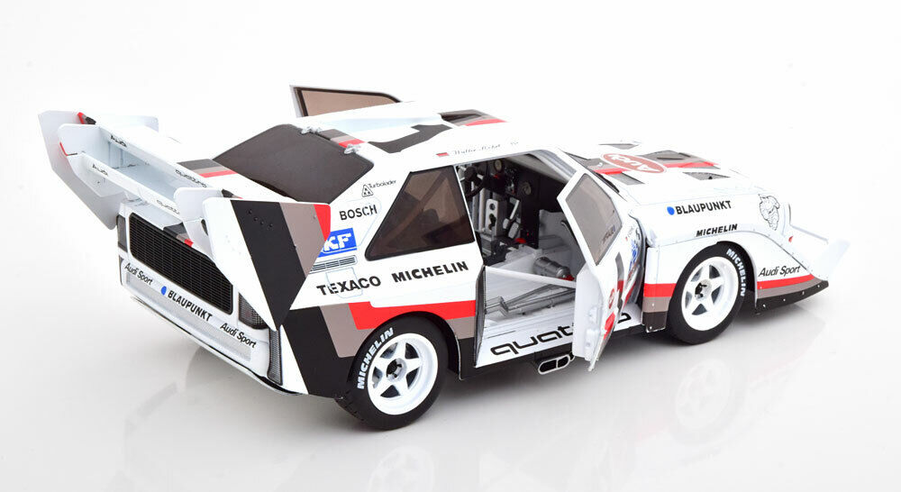 1/18 Scale CMR Audi QUATTRO S1 PIKES PEAK WINNER 1987 #1 Diecast Model Car