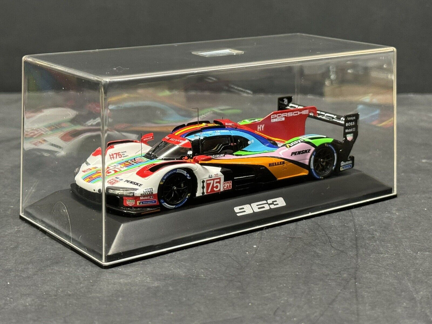 1/43 Porsche 963 LMDH #75 Porsche Penske Motorsport 24h Le Mans 2023 Spark