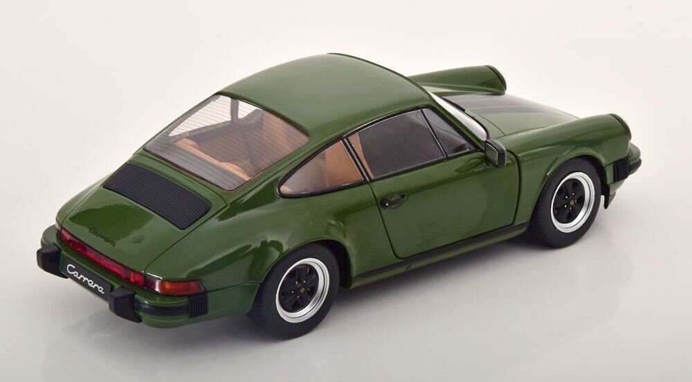 1/18 scale Porsche 911 SC Olive Green 1978 Model Car by SOLIDO