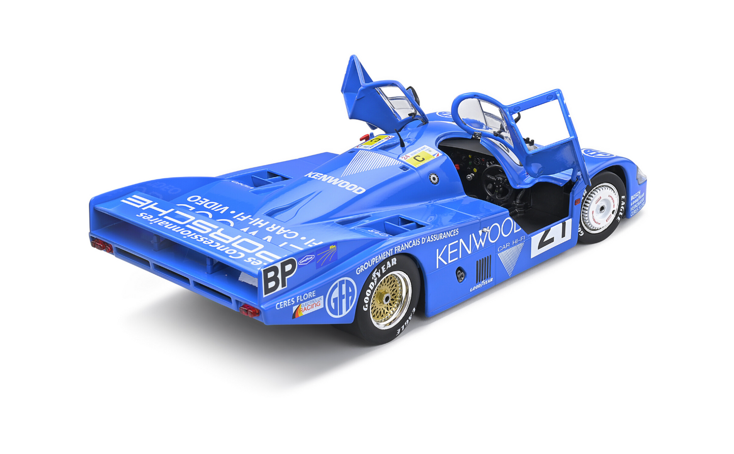 1/18 Scale Solido Porsche 956 LH #21 1983 24Hr LeMans Andretti / Alliot