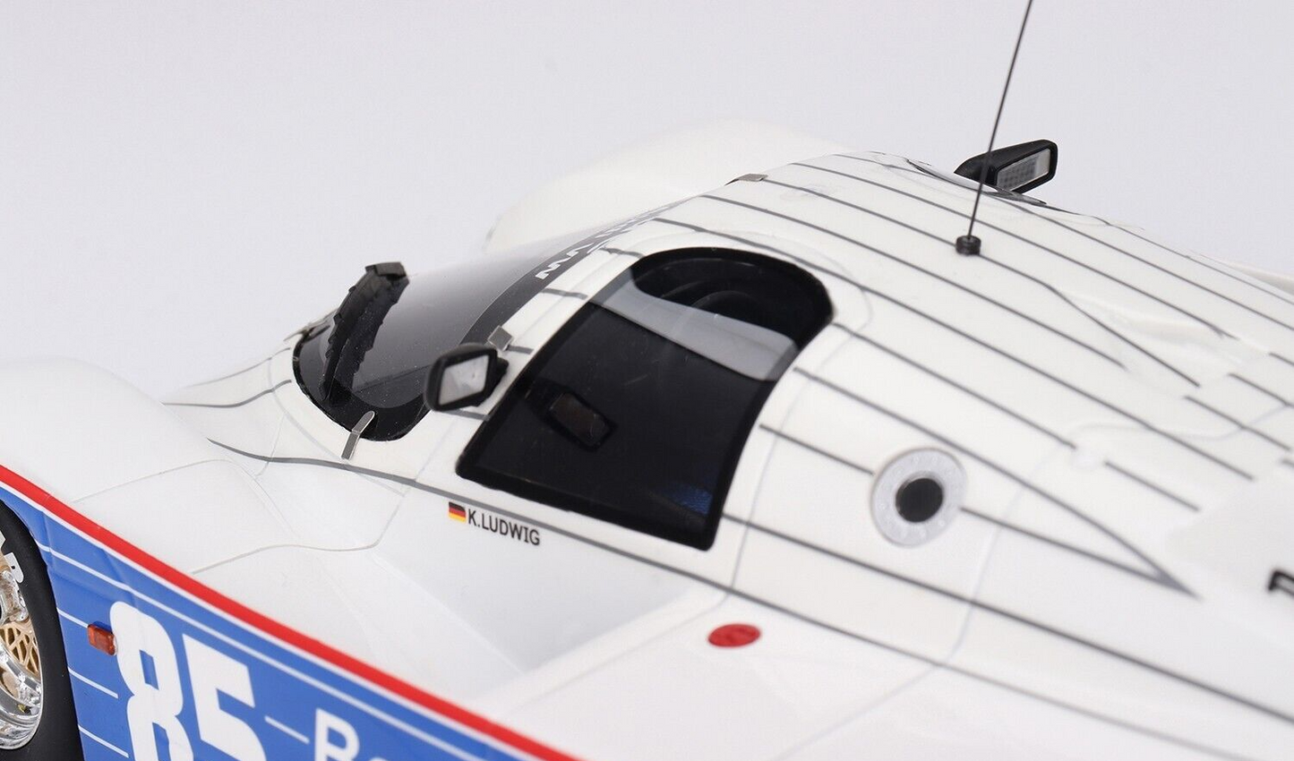 1/18 SCALE TOP SPEED Porche 962 #85 Bayside Disposal Racing 1987 IMSA