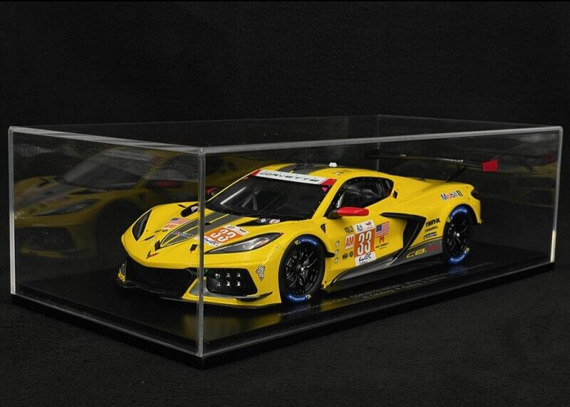 1/18 SCALE SPARK CHEVROLET CORVETTE C8.R LE MANS WINNER LMGTE AM CLASS 2023