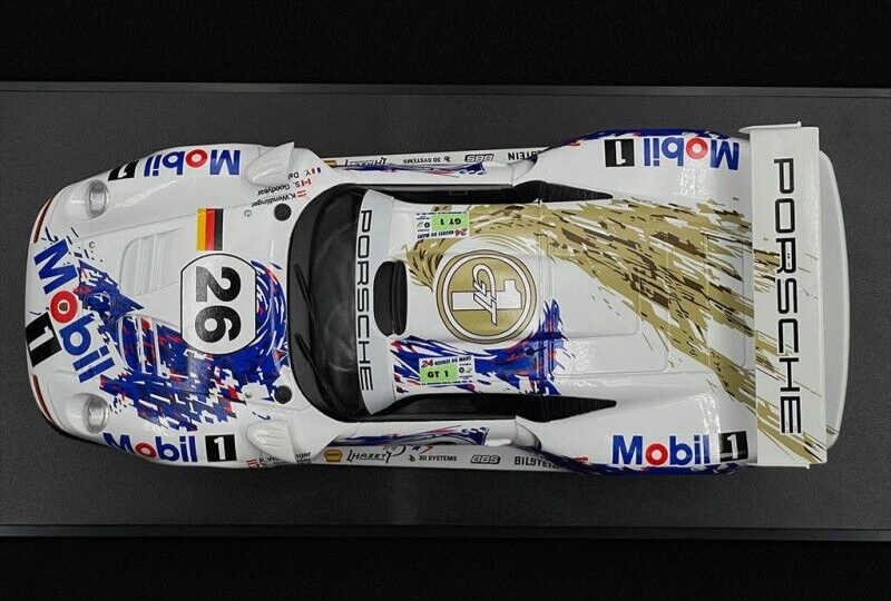 PORSCHE 911 GT1 LE MANS 1996 1/18 SCALE DIECAST MODEL CAR BY WERKS 83