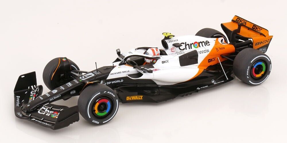 McLaren MCL60 #4 2023 Monaco GP  1/18 Scale Diecast Model by Solido