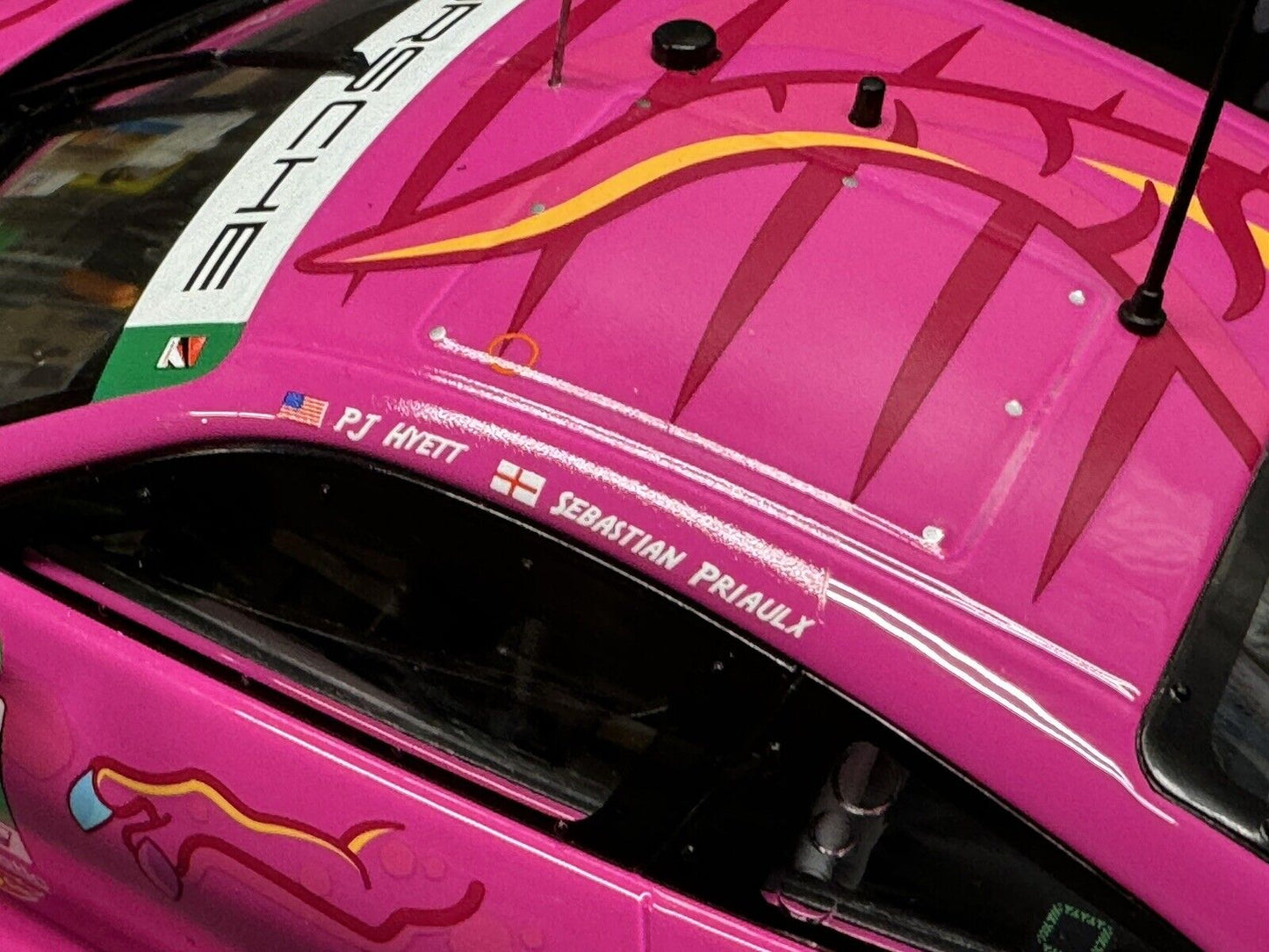 Porsche 992 GT3 R #80 VIR IMSA 2023 AO Racing "Roxy" 1/18 Scale by IXO