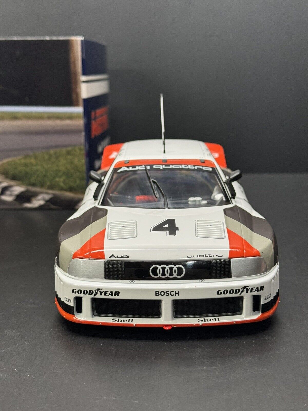 1/18 Scale AUDI 90 IMSA GTO WINNER WATKINS GLEN 1989 Diecast Model Car by Werk83