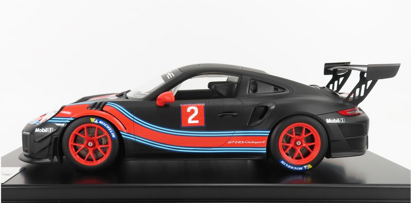 1/12 Scale  Spark PORSCHE 911 (991 II) GT2 RS CLUBSPORT W/ Display Case