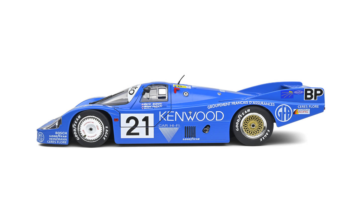 1/18 Scale Solido Porsche 956 LH #21 1983 24Hr LeMans Andretti / Alliot