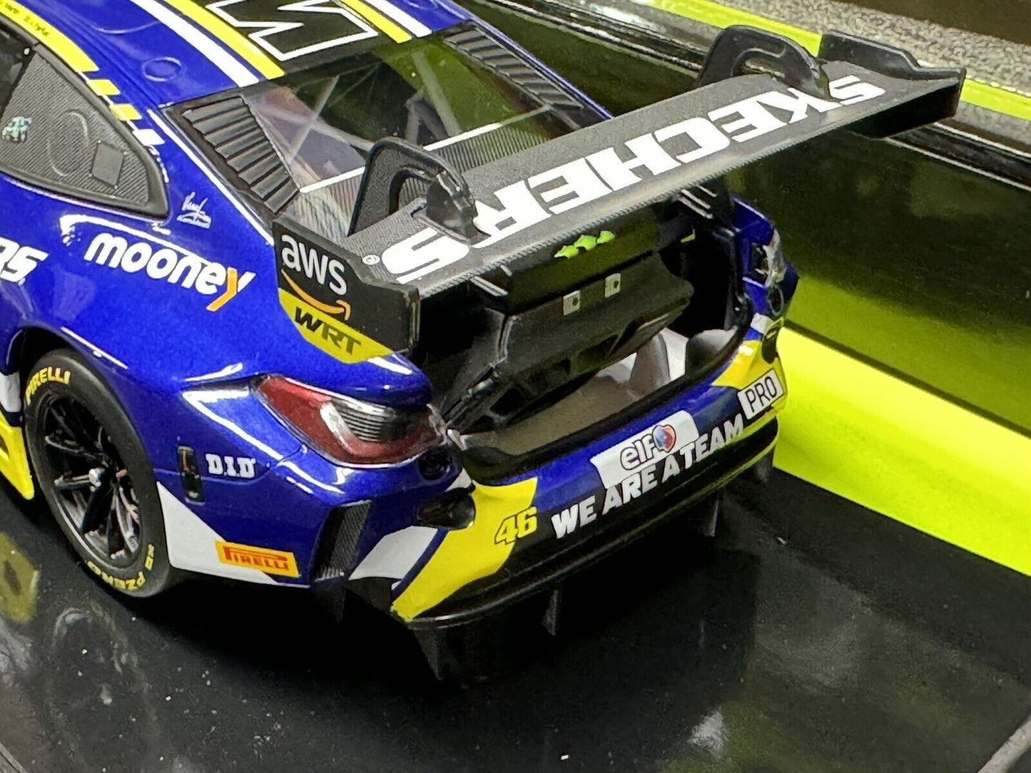 1/18 MINICHAMPS - BMW M4 GT3 WRT - 24h SPA VALENTINO ROSSI - LIMITED ED. BOX SET