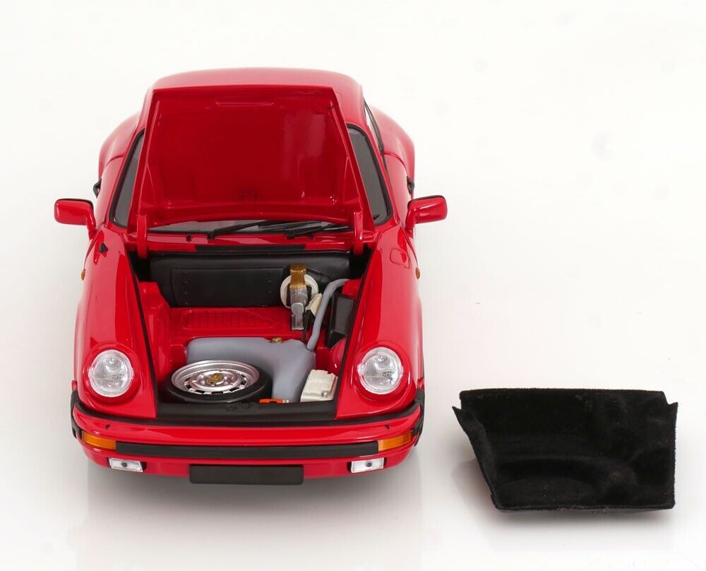 1/18 Scale 1983 PORSCHE 911 CARRERA  diecast model car in RED by Minchamps