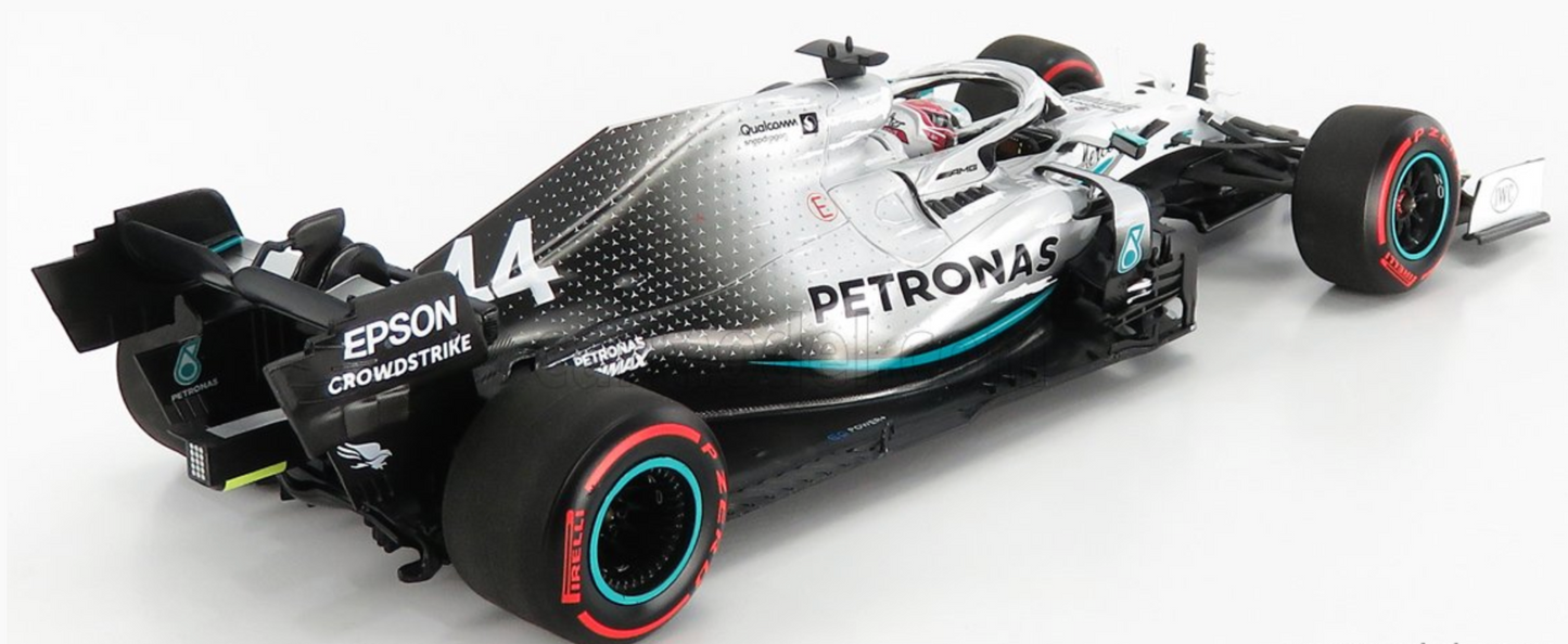 1/18 Minichamps Lewis Hamilton Mercedes W10 #44 2019 German GP Box Set.