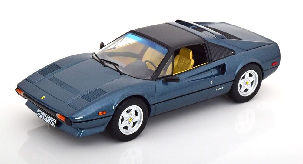 FERRARI 308 GTS  Spyder Blue 1982 Diecast Model Car by Norev