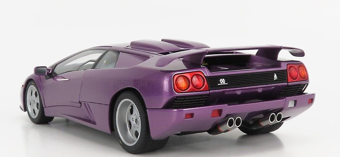 1/18 Scale Lamborghini Diablo SE30 JOTA 1994 Purple Model Car by AUTOart