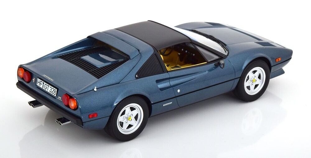 FERRARI 308 GTS  Spyder Blue 1982 Diecast Model Car by Norev