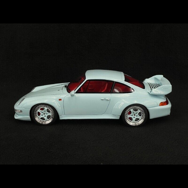 GT Spirit 1:18 Porsche 911 GT (993) in Coppa Florio Blue (GT860) Model Car