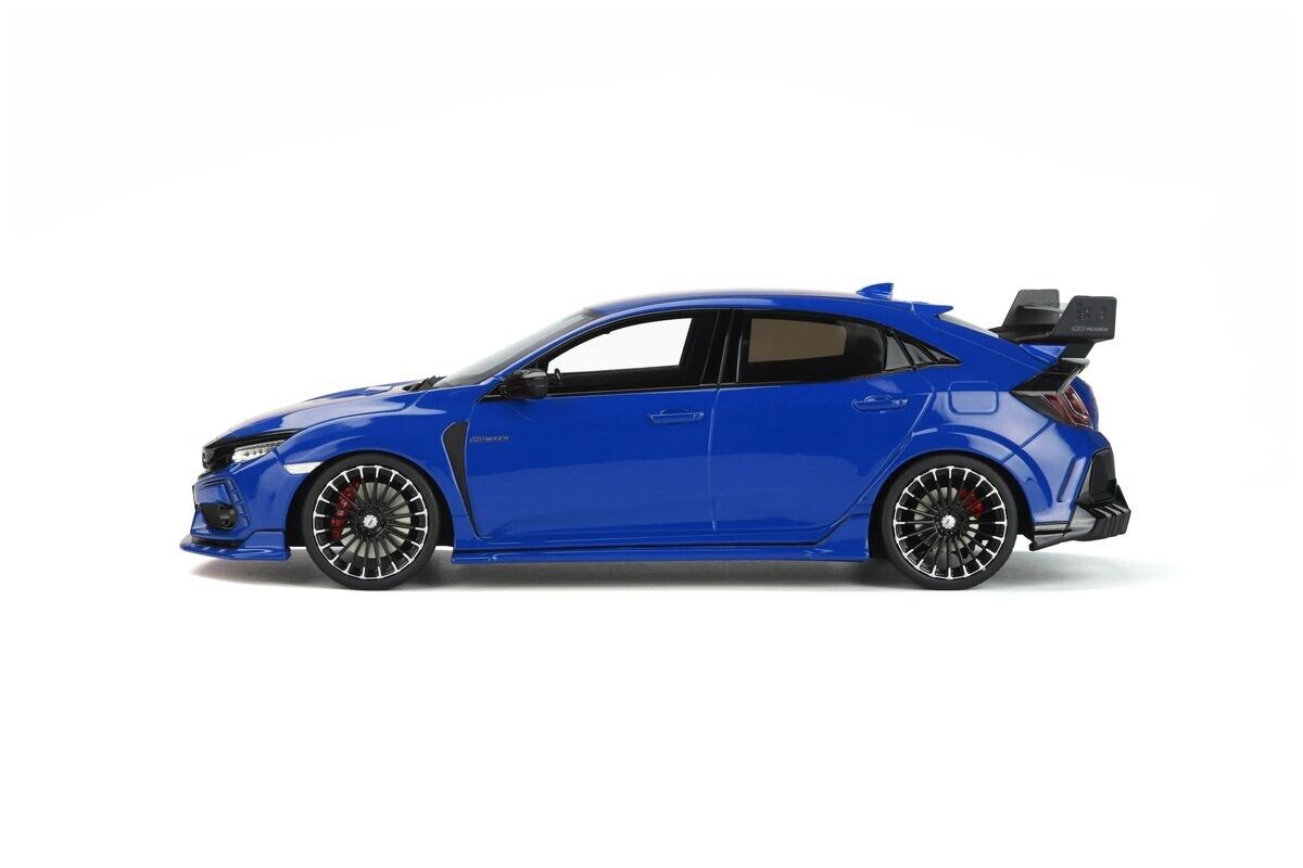 1/18 Scale Otto Mobile 2017 Honda Civic FK8 Type R Blue Model Car