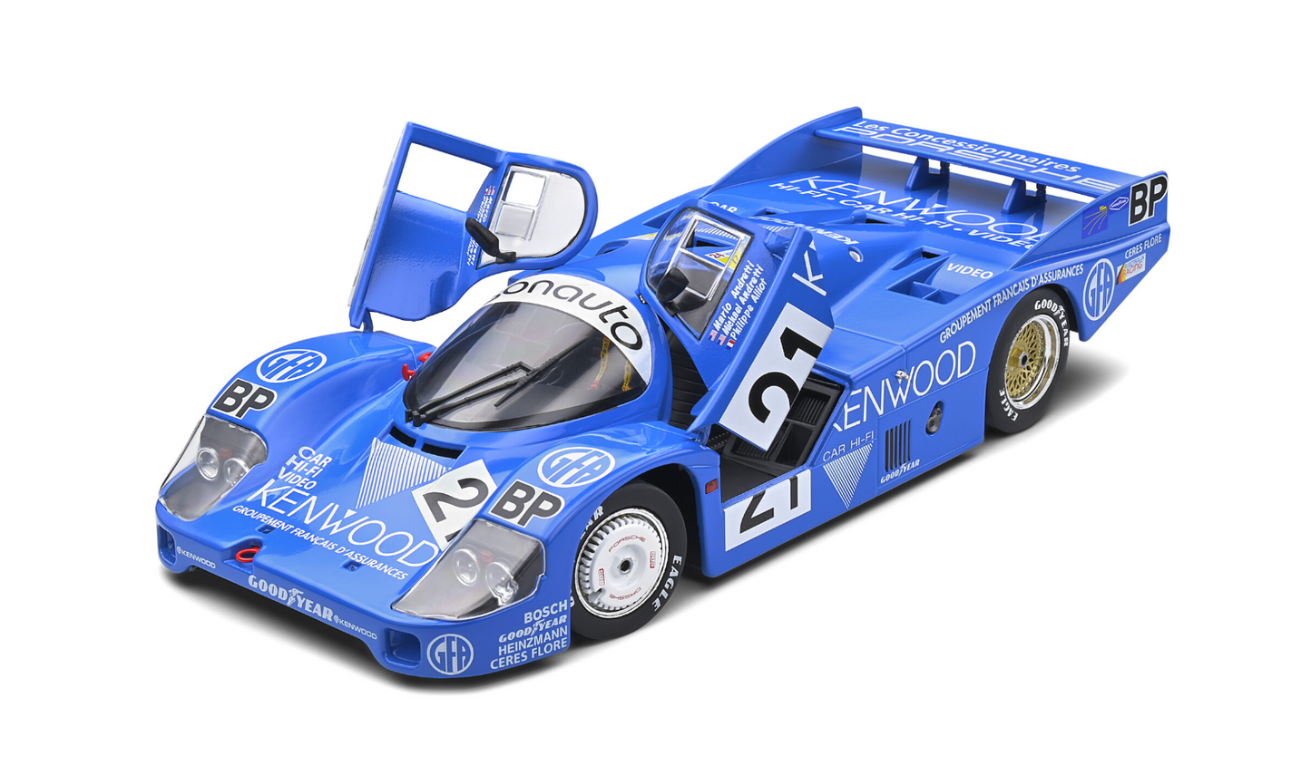 1/18 Scale Solido Porsche 956 LH #21 1983 24Hr LeMans Andretti / Alliot