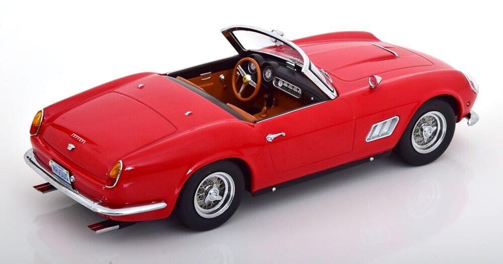 Ferrari 250 GT CALIFORNIA SPYDER Ferris Bueller Red Diecast Model Car. 1/18