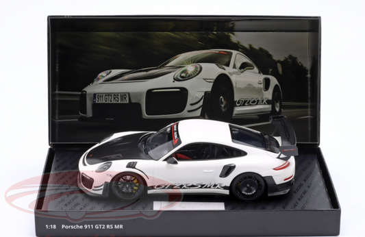 1/18 Manthey Racing Porsche 911 GT2 RS MR White Collectors Box Set Ltd. to 200