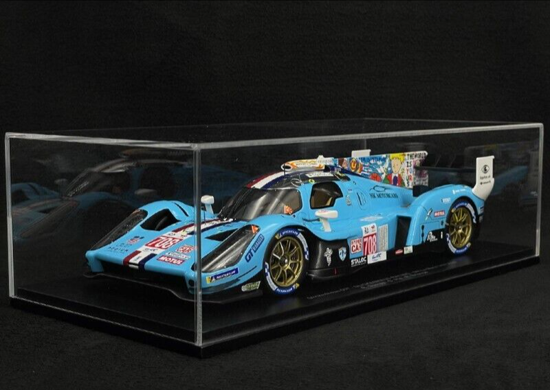 Glickenhaus 007 - 6th 24h Le Mans 2023 - 1/18 Scale Spark Model w/ Display Case