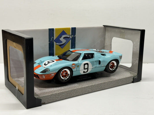 1/18 Scale Solido Ford MK1 GT40 1968 Lemans Winner GULF livery Diecast Model Car