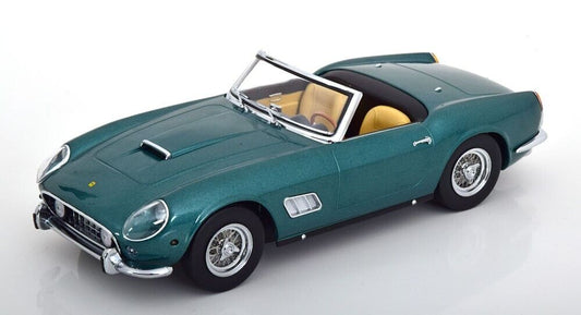 Ferrari 250 GT CALIFORNIA SPYDER Metallic Green Diecast Model Car 1/18 Scale