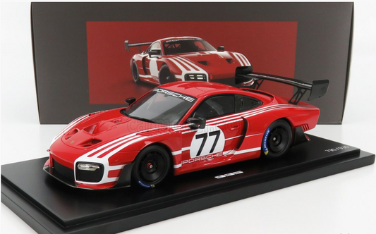 1/18 Spark 2018 911 GT2 RS Clubsport 935 Salzburg Edition #77 w/ Display Case