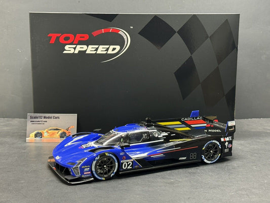 Cadillac V-LMDh GTP Ganassi Racing 2023 IMSA Daytona 24 Hrs 1/18 Scale Top Speed