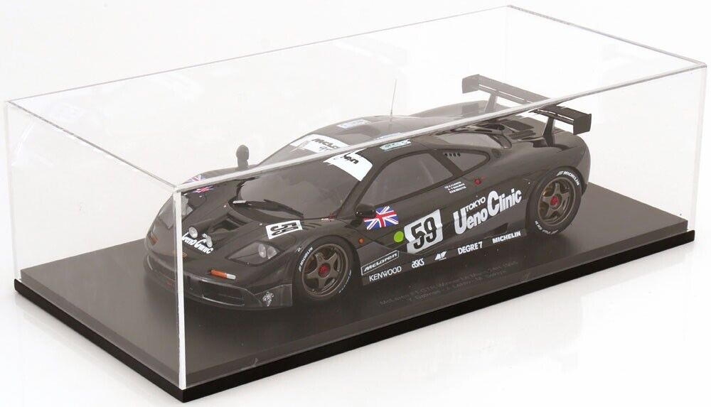 McLaren F1 GTR 1995 LeMans Winner  Model Car w/ Display Case 1/18 Scale Spark