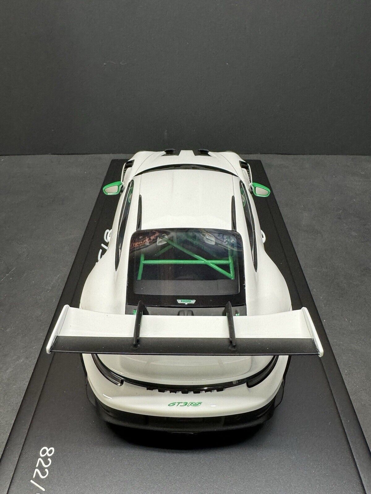 Porsche 911 992 GT3 RS Carrera RS Tribute w/ Display Case  - 1/18 Spark