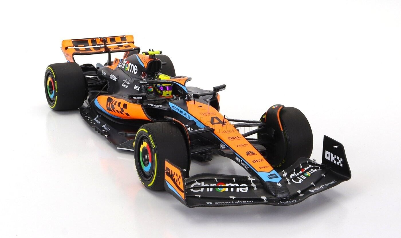 1/18 Minichamps McLaren MCL60 2023 GP Australian #4 Lando Norris Collectors Box