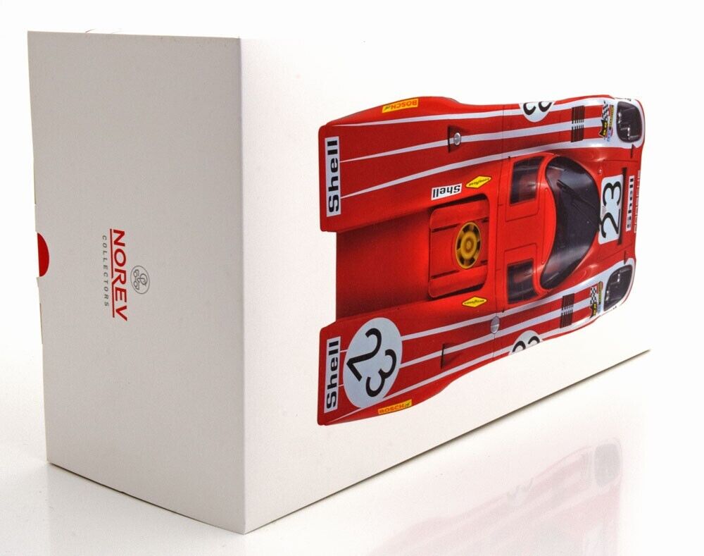 1/12 Scale Porsche 917 1970 24hr LeMans #23 Diecast Model Car by Norev