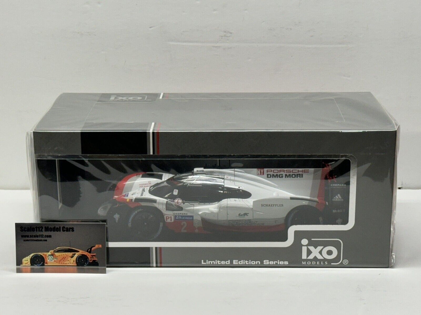 1/18 Scale IXO Porsche 919 Hybrid 2017 Le Mans Winner #2 Diecast Model Car