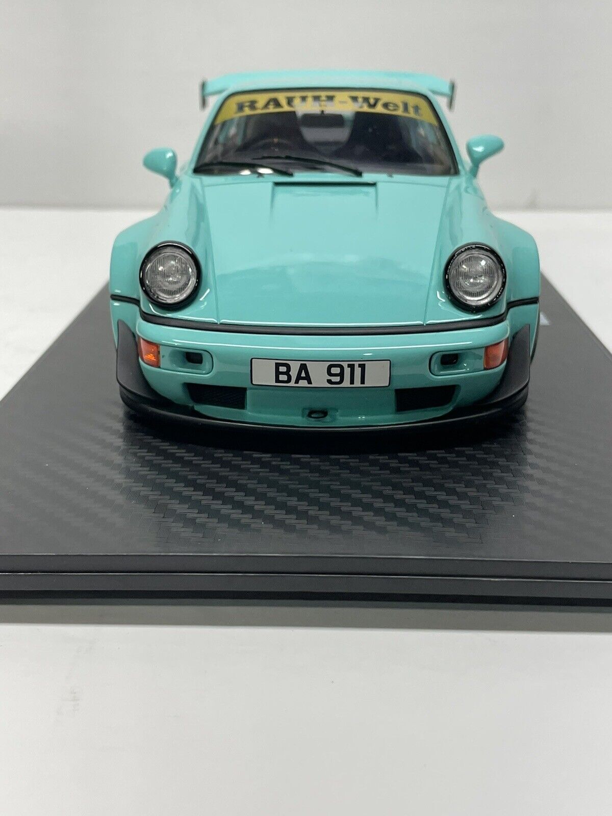 Porsche 964 RWB Tiffany Blue Model Car 1/18 Scale GT SPIRIT Limited Edition