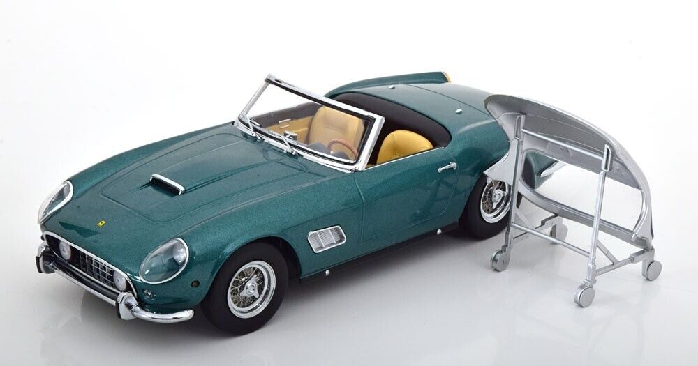 Ferrari 250 GT CALIFORNIA SPYDER Metallic Green Diecast Model Car 1/18 Scale