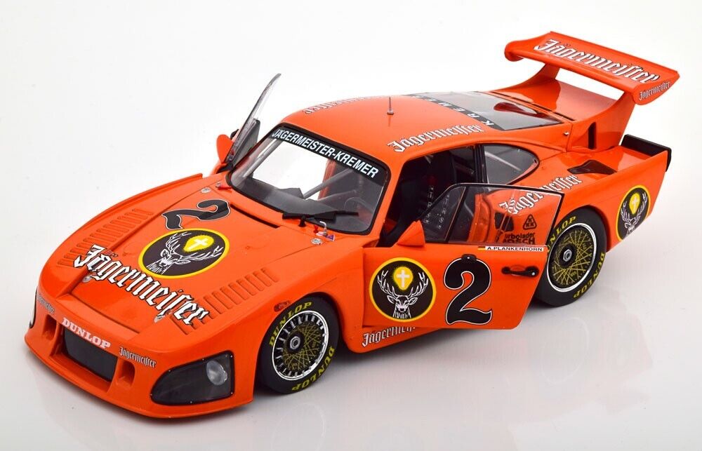 1/18 Scale SOLIDO Porsche 935 K3 Jägermeister DRM Diecast Model Car