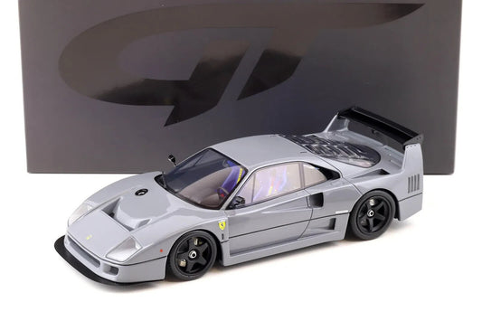 Ferrari F40 Competizione Nardo Grey 1989 Model Car 1/18 Scale By GT Spirit