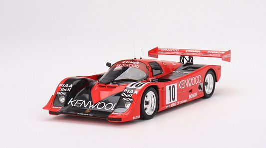 1/18 SCALE TOP SPEED Porsche 962 CK6 #10 Kremer Racing 1990 Le Mans 24 Hrs.