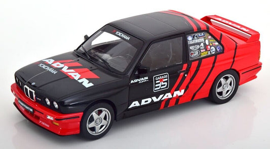 BMW M3 E30 1990 ADVAN DRIFT CAR 1/18 DIECAST MODEL SOLIDO