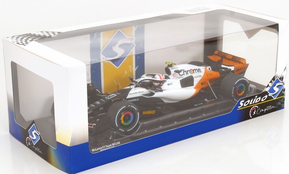 McLaren MCL60 #4 2023 Monaco GP  1/18 Scale Diecast Model by Solido