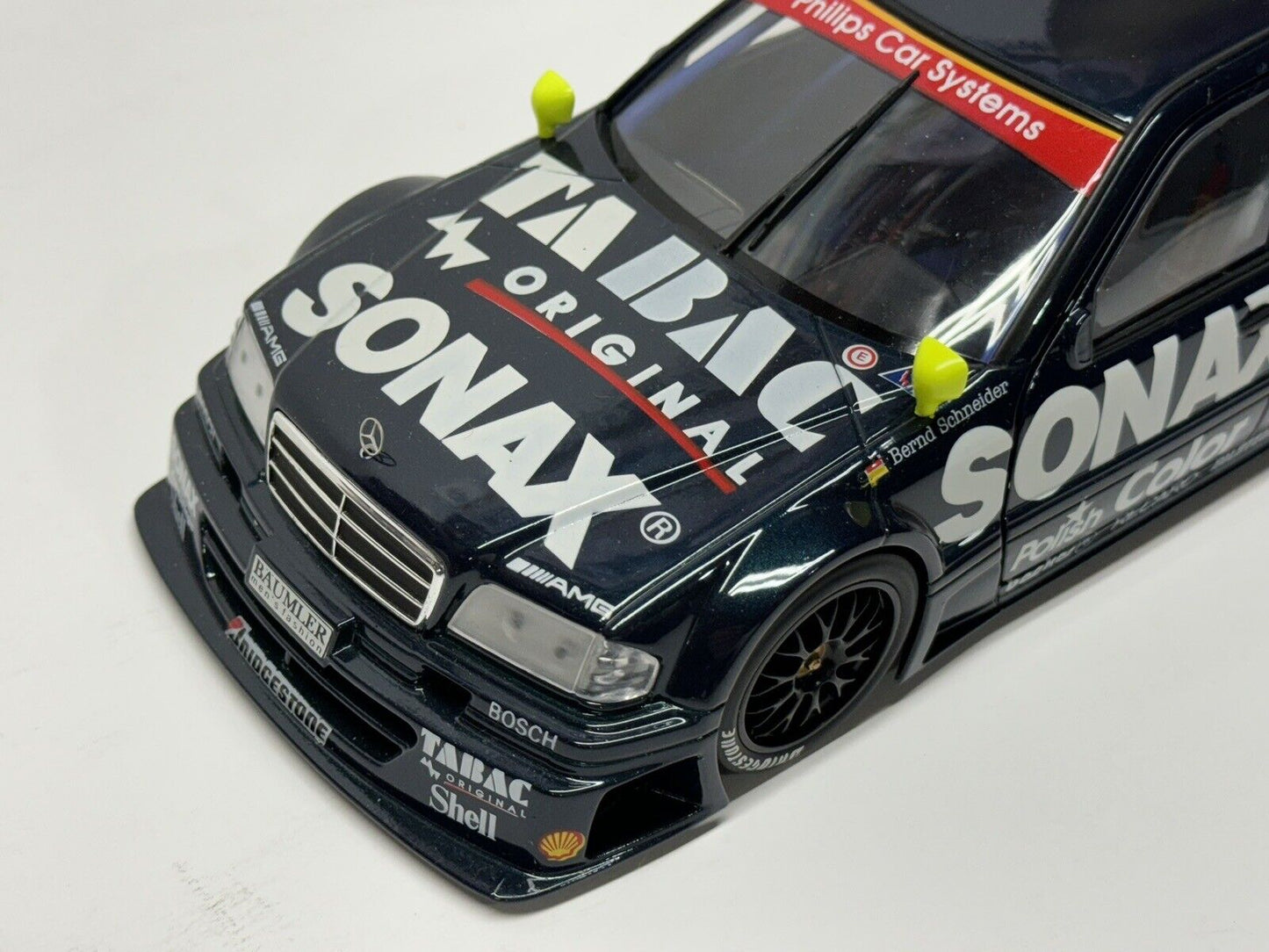 1/18 MINICHAMPS/UT MERCEDES -BENZ C-CLASS #4 SCHNEIDER DTM 1994  DIECAST MODEL