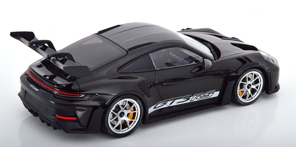 Porsche 911 992 GT3 RS Black 1/18 Scale Diecast Model Car by MiniChamps