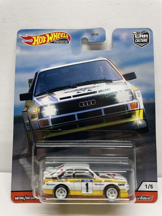 HOT WHEELS AUDI SPORT QUATTRO *CAR CULTURE THRILL CLIMBERS* PREMIUM