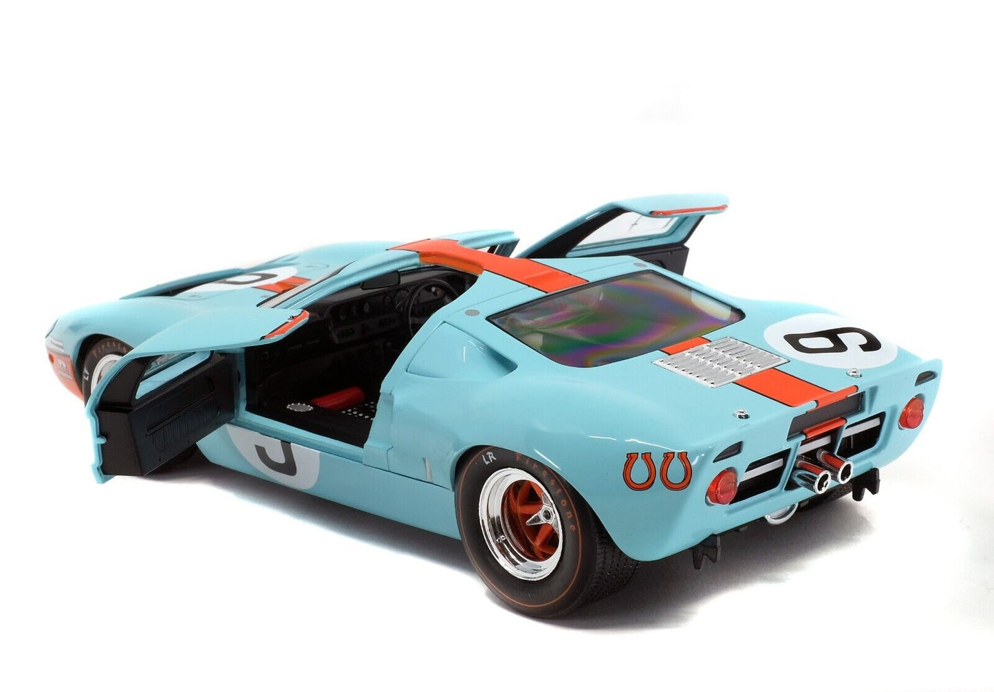 1/18 Scale Solido Ford MK1 GT40 1968 Lemans Winner GULF livery Diecast Model Car