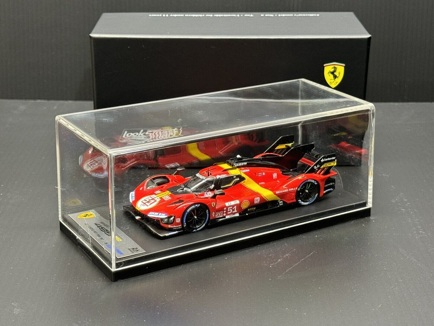 Ferrari 499P #51 Le Mans Winner 2023  1/43 Scale Diecast Model Car by Looksmart