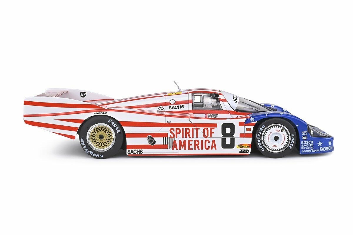 1/18 Scale Solido Porsche 956LH 956 Follmer / Morton / Miller Le Mans 1986