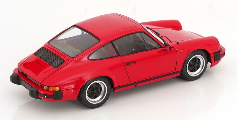 1/18 Scale 1983 PORSCHE 911 CARRERA  diecast model car in RED by Minchamps