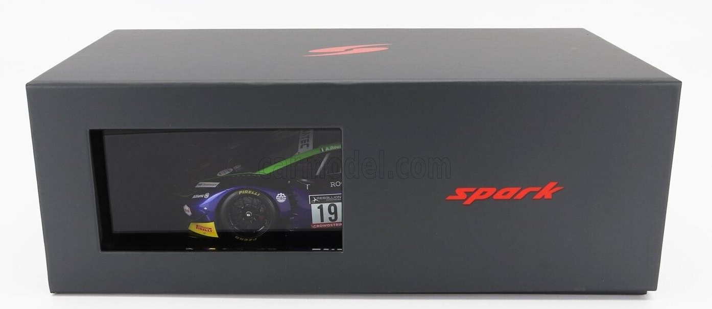 LAMBORGHINI HURACAN GT3 - EMIL FREY RACING #19 24 H SPA - SPARK 1/18 SCALE