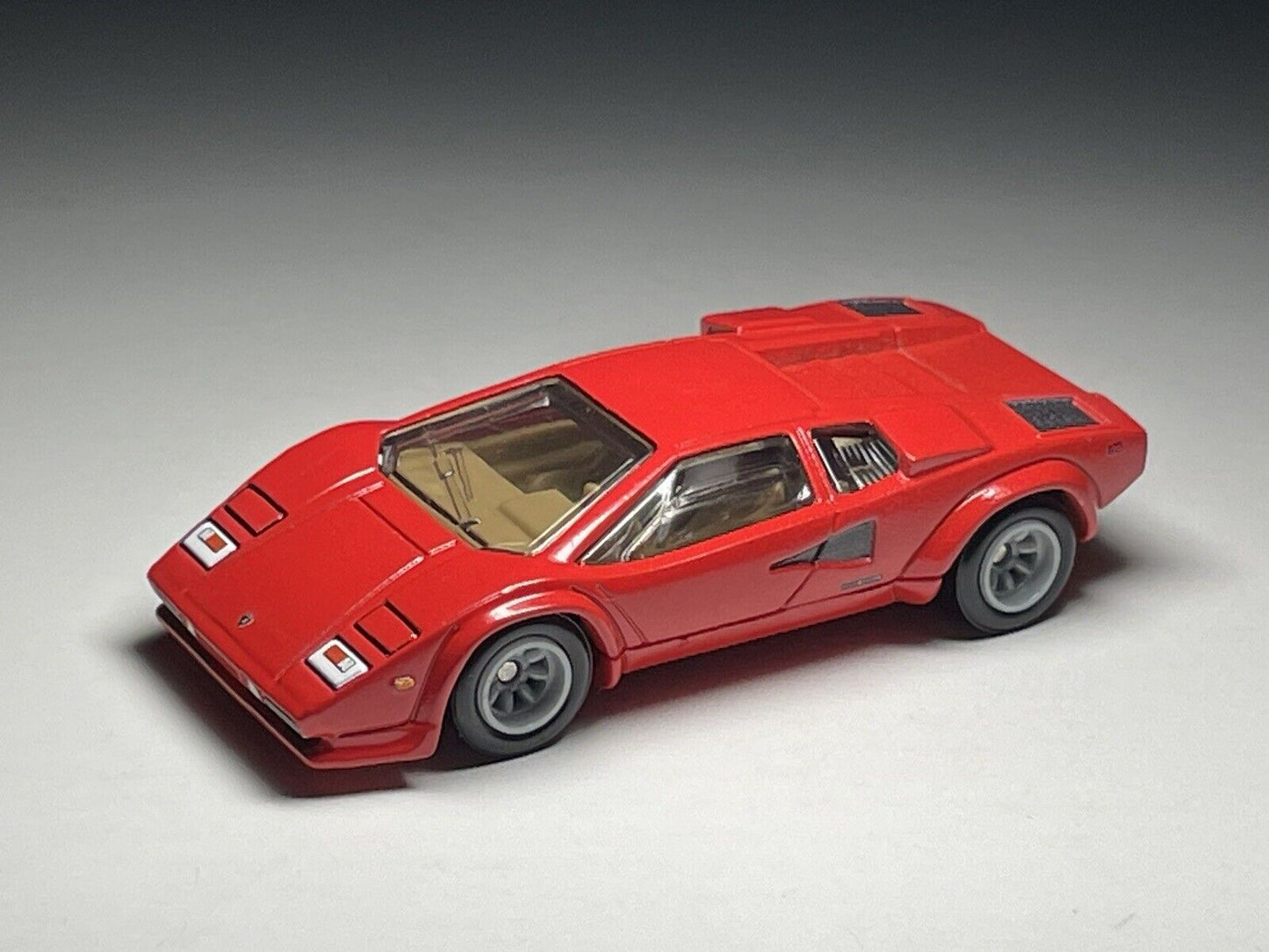 Hot Wheels Lamborghini Countach LP 5000 QV Red Loose 2022 Car Culture Jay Leno