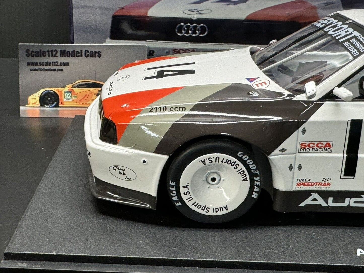 1/18 Scale AUDI 200 TRANS-AM WINNER CLEVELAND  1988 Diecast Model by Werk83